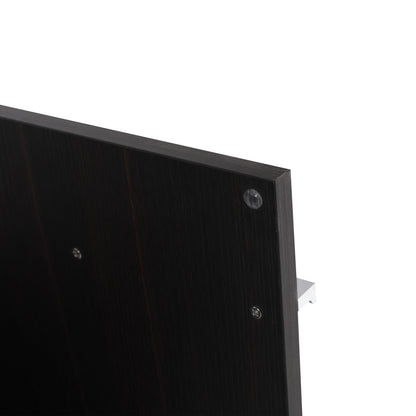 Modern Freestanding 30" Bathroom Vanity With Ceramic Sink, Soft Closing Doors Cabinet - Dark Oak