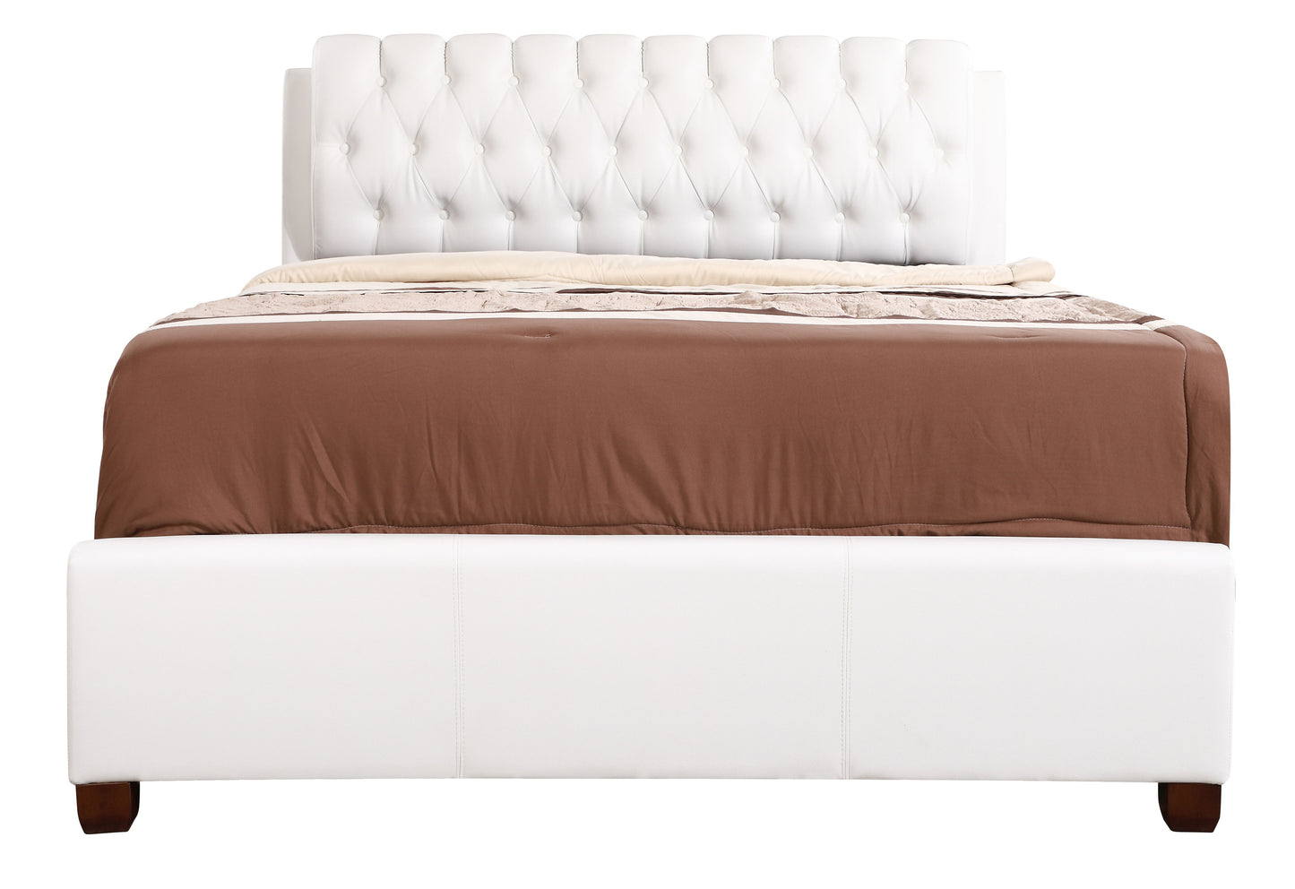 Marilla - Queen Bed - White