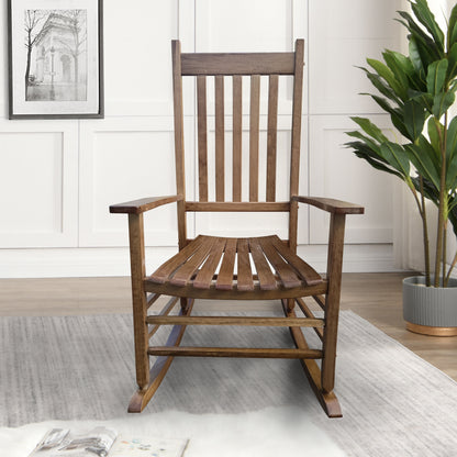 Balcony Porch, Adult Rocking Chair - Brown