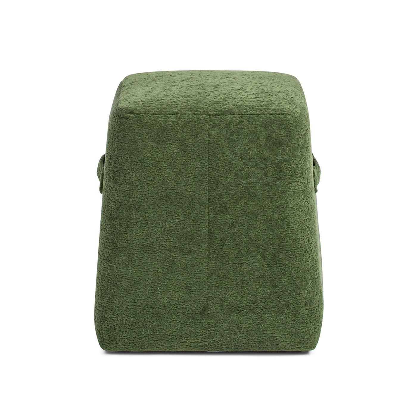 Clyde - Tapered Square Upholstered Ottoman - Moss Green