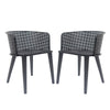 Milan - Outdoor Dining Chair (Set of 2) - Black