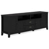 Burlington - TV Media Stand - Black