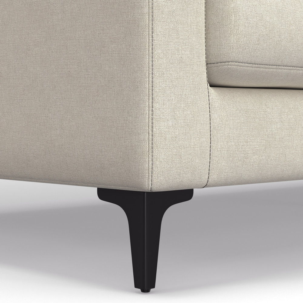 Ava - Mid Century Sofa - Cream