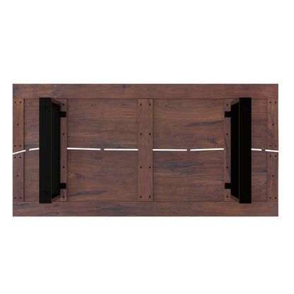 Fieldcrest - Dining Table - Dark Walnut