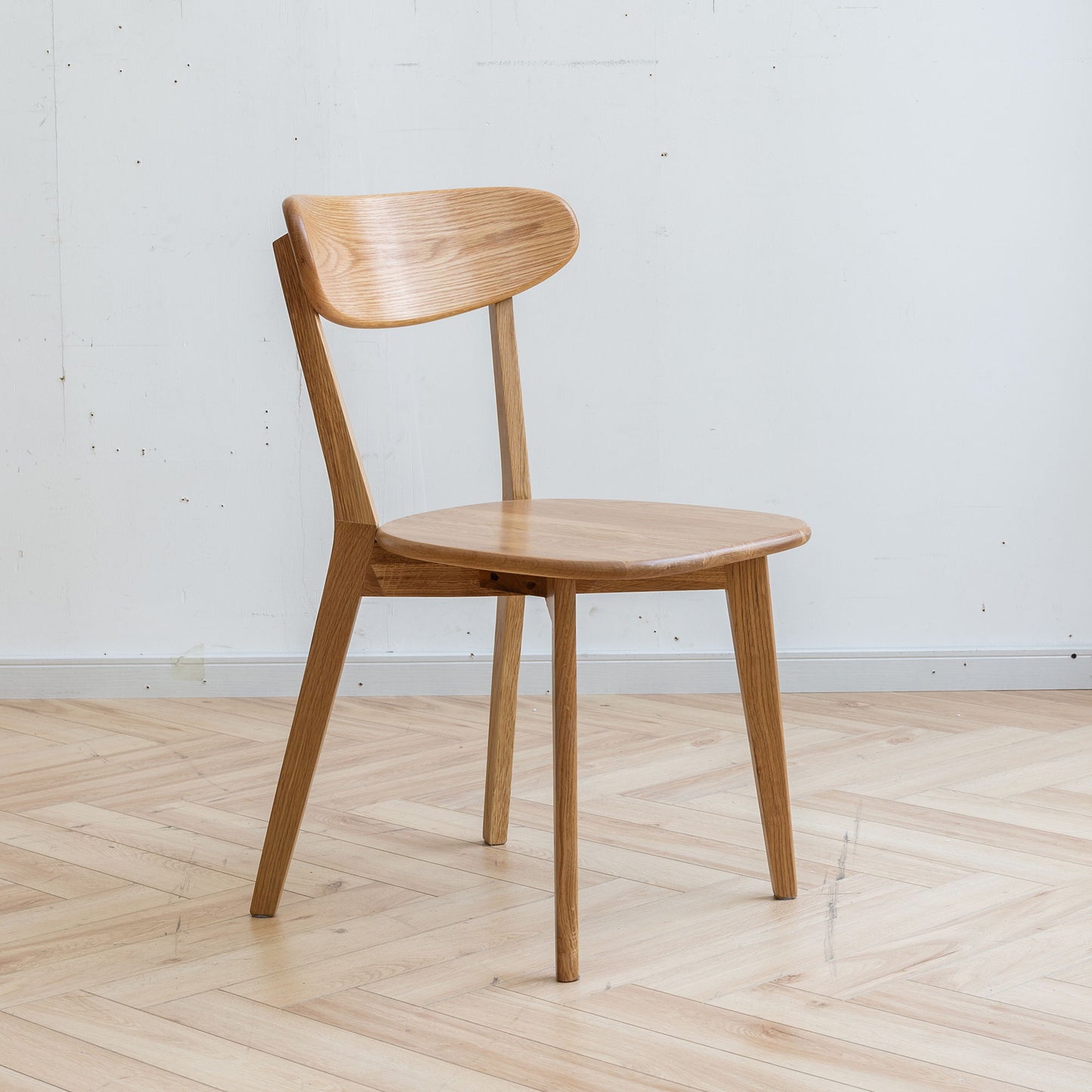Simple Dining Chair, Solid Chair Table For Living Room Chair - Natural