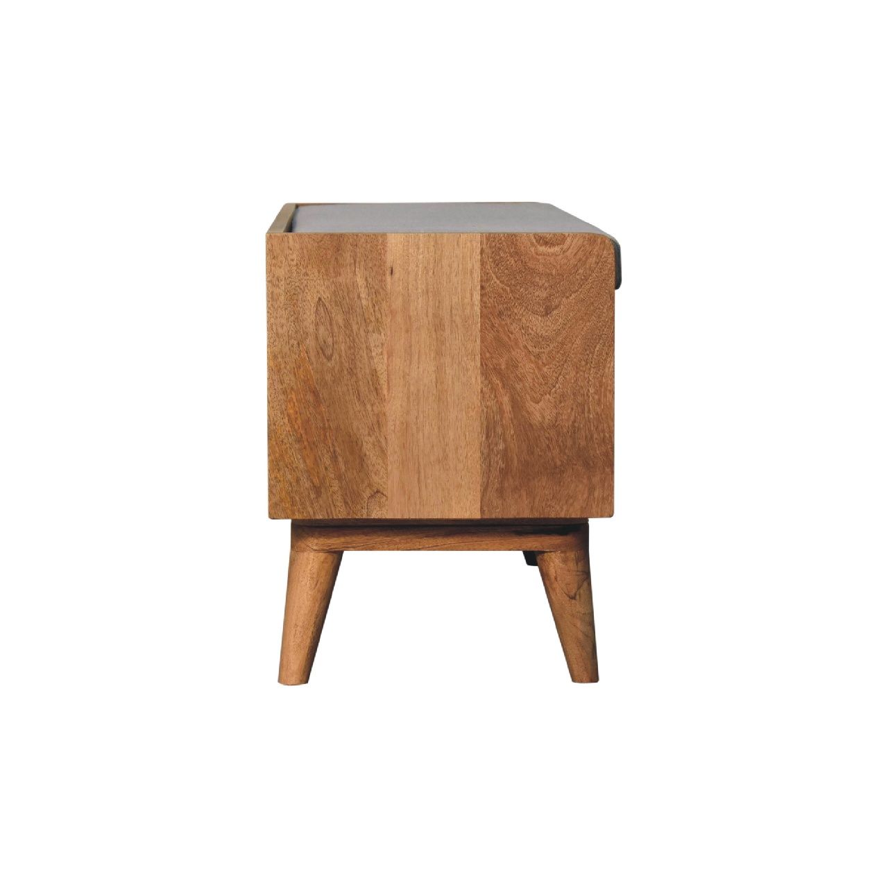 Nordic Style Storage Bench - Oak