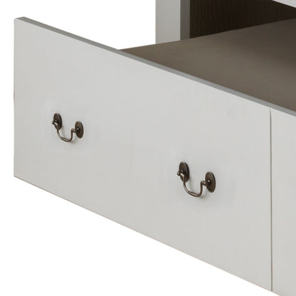 Full Trundle Bed Charming - Classic White