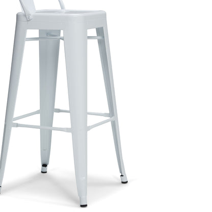 Rayne - Multifunctional Bar Stool (Set of 2) - White