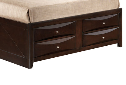 Marilla - Queen Storage Bed - Cappuccino