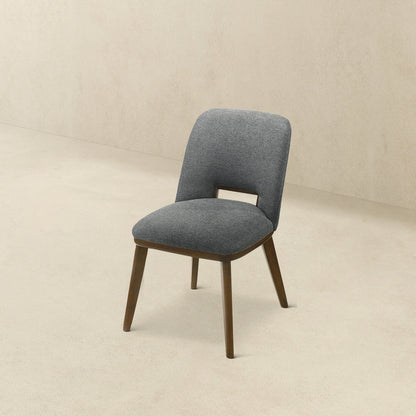 Blake - Dining Chair (Set of 2) - Brown / Dark Gray