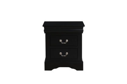 Louis Philippe III - Nightstand - Black