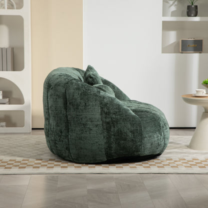 Bean Bag Sofa Lazy Sofa Durable Comfort Lounger High Back Bean Bag Chair Couch For Adults And Kids - Emerald
