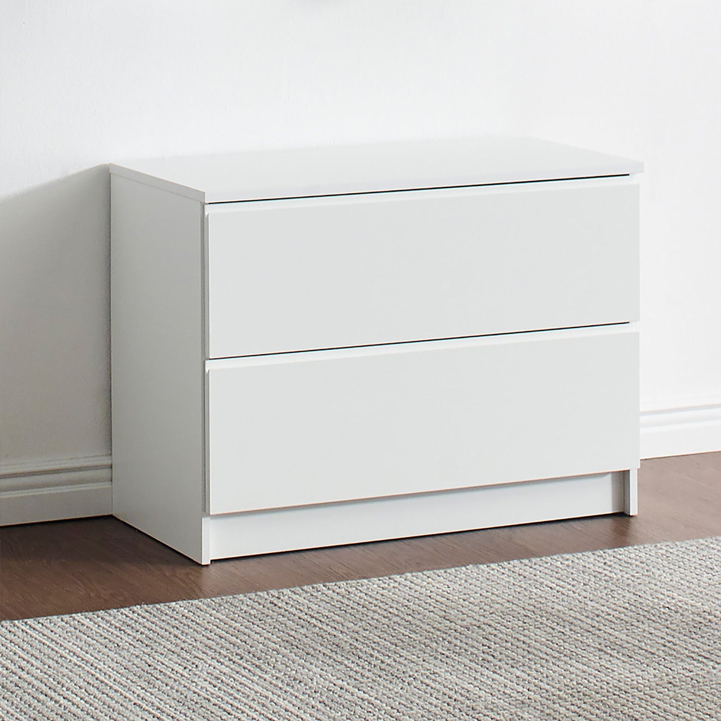 Devi - Wall Mounted Wood Closet System Modular Versatility And Warm - White