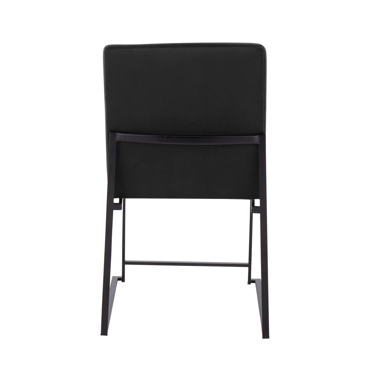 Fuji - Contemporary High Back Dining Chair (Set of 2) - Black
