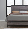 Mirage - Queen Bed - Gray / Black