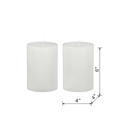 Unscented Soy Wax Candle (Set of 2) - White