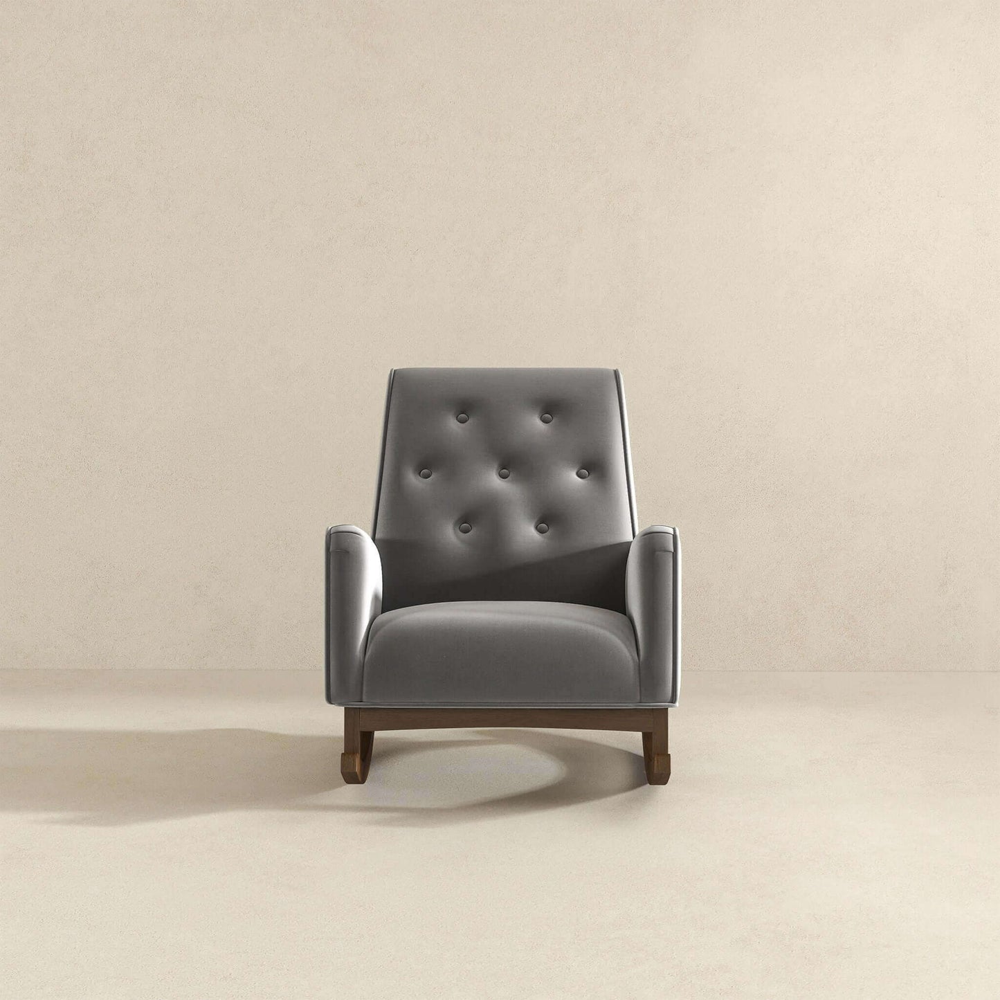 Demetrius - Rocking Chair - Gray / Light Gray