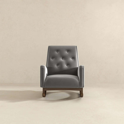 Demetrius - Rocking Chair - Gray / Light Gray