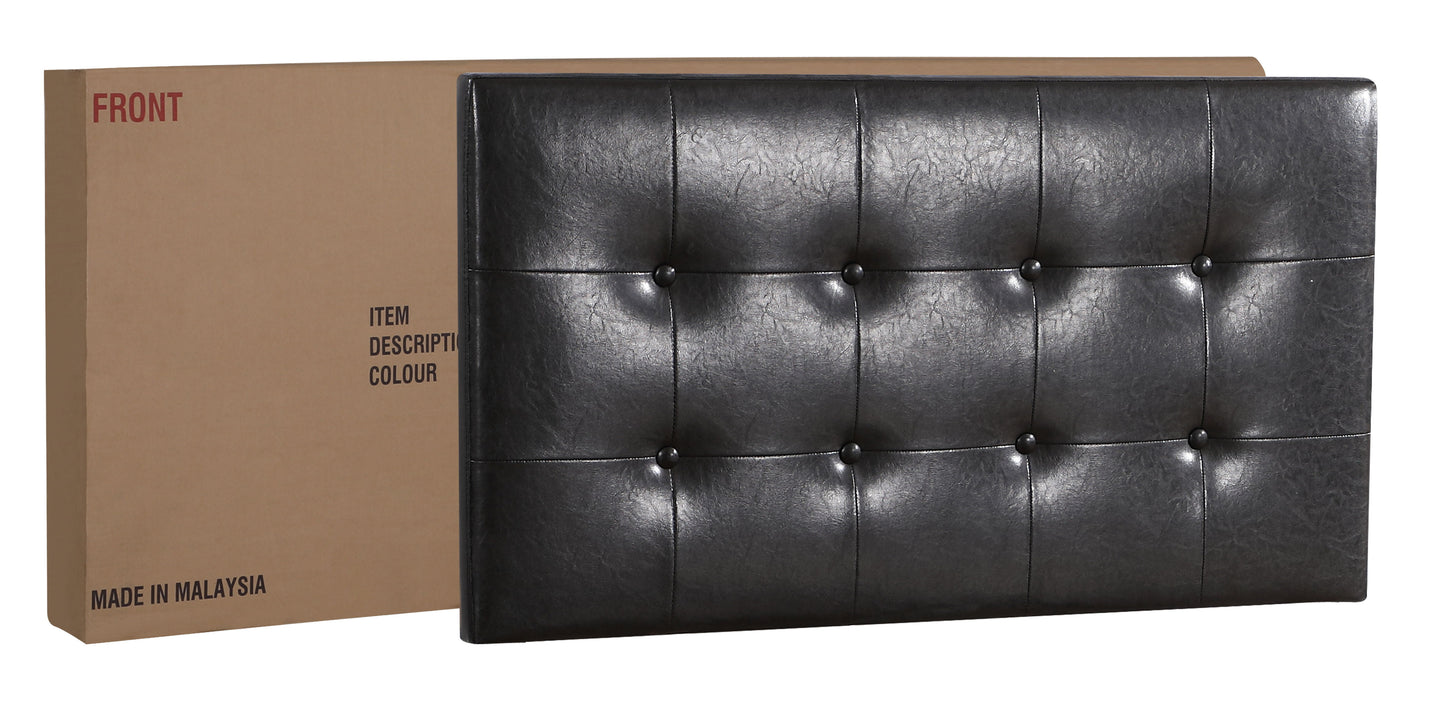 Caldwell - Twin Bed Stylish Contemporary - Black