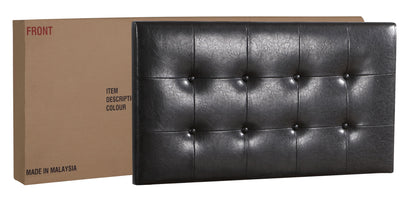 Caldwell - Twin Bed Stylish Contemporary - Black