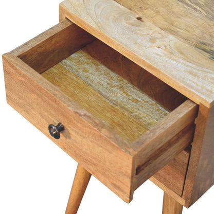 Mini 2 Drawer Nightstand - Oak