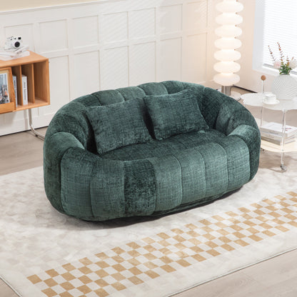 Bean Bag Sofa Lazy Sofa Durable Comfort Lounger High Back Chair For Indoor & Outdoor Use - Emerald