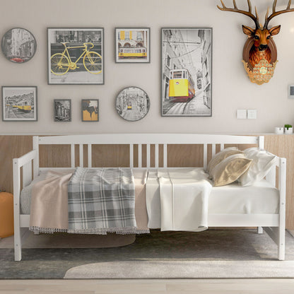Twin Size Modern Daybed, Multifunctional - White