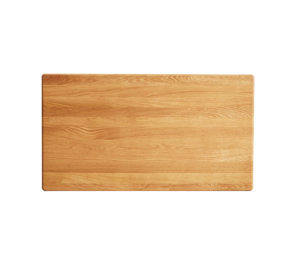 Computer Study, Work Desk Dressing Table Slim With Drawer - Oak Natural