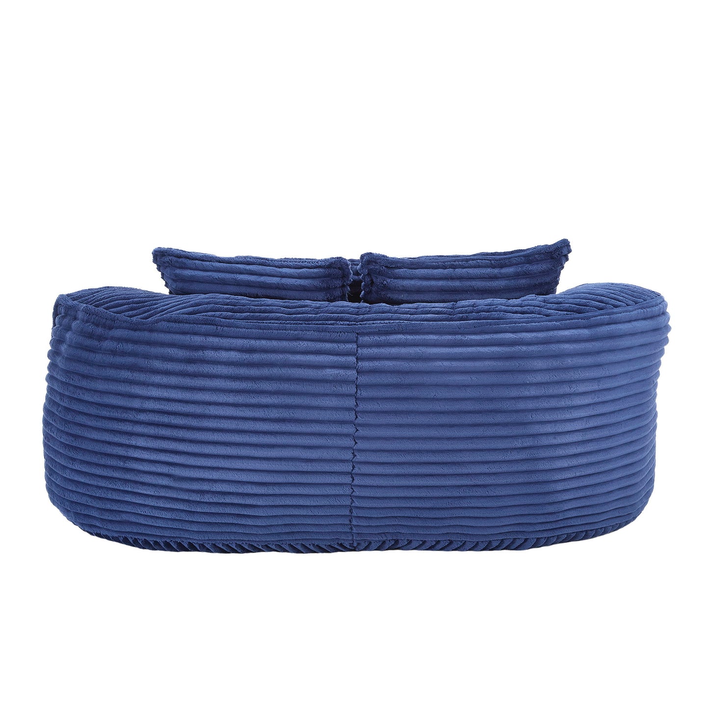 Bean Bag Sofa Lazy Sofa Durable Comfort Lounger High Back Chair For Adults And Kids, Indoor & Outdoor - Navy