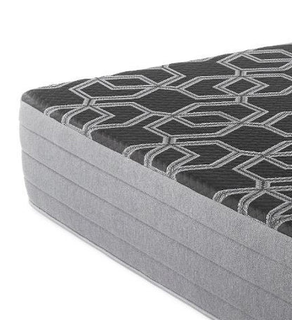 10" Full Smooth Top Foam, Lux Firm Mattress - Black