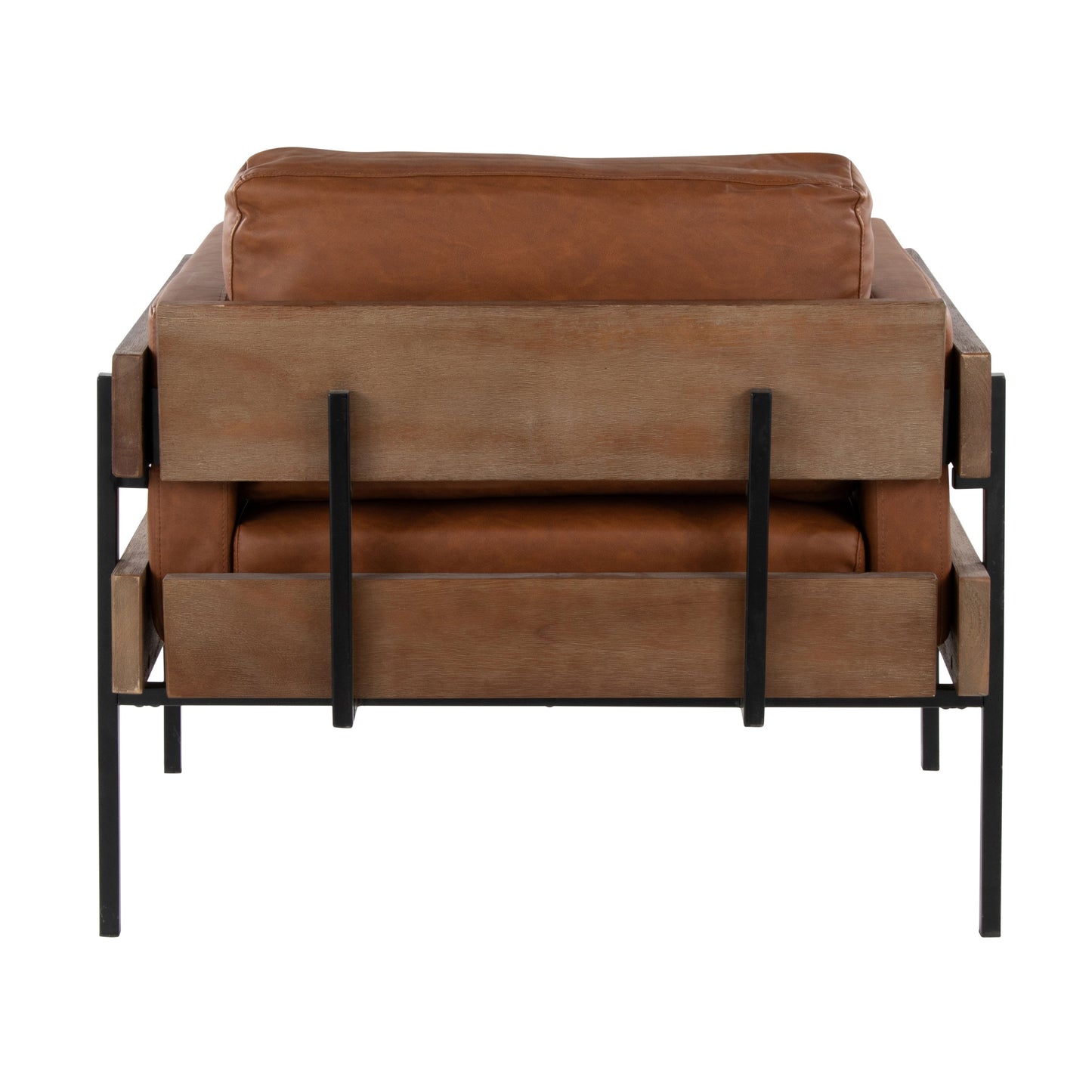 Kari - Farmhouse Chair - Black / Brown / Camel
