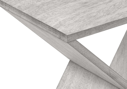 Accent Side Table, Contemporary - Gray Wash