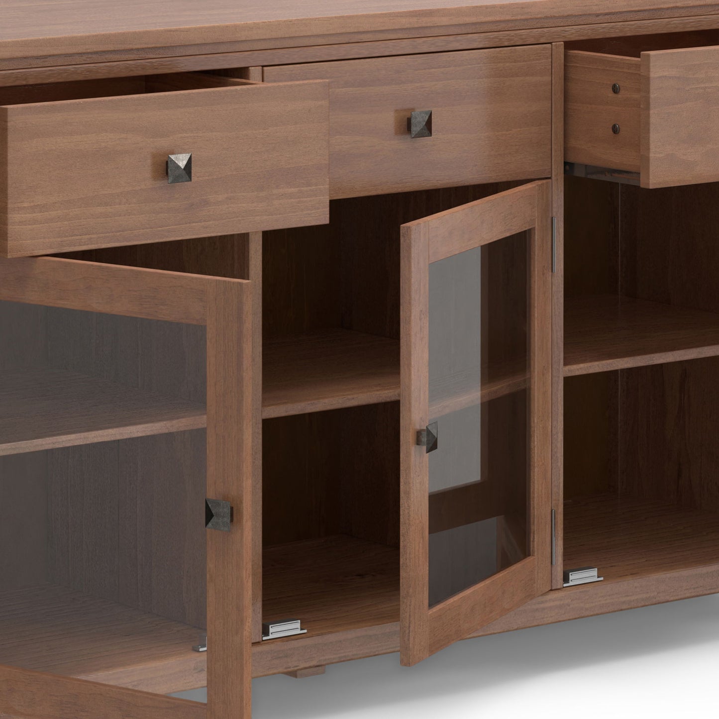 Cosmopolitan - Sideboard Buffet - Medium Saddle Brown