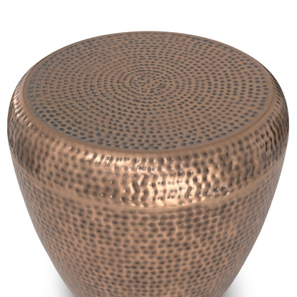 Preston - Metal Side Table - Antique Copper