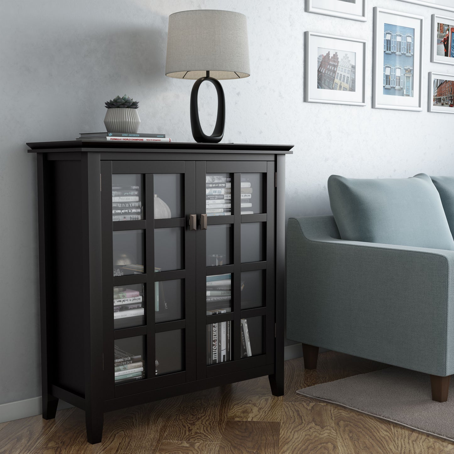 Artisan - Medium Storage Cabinet - Black
