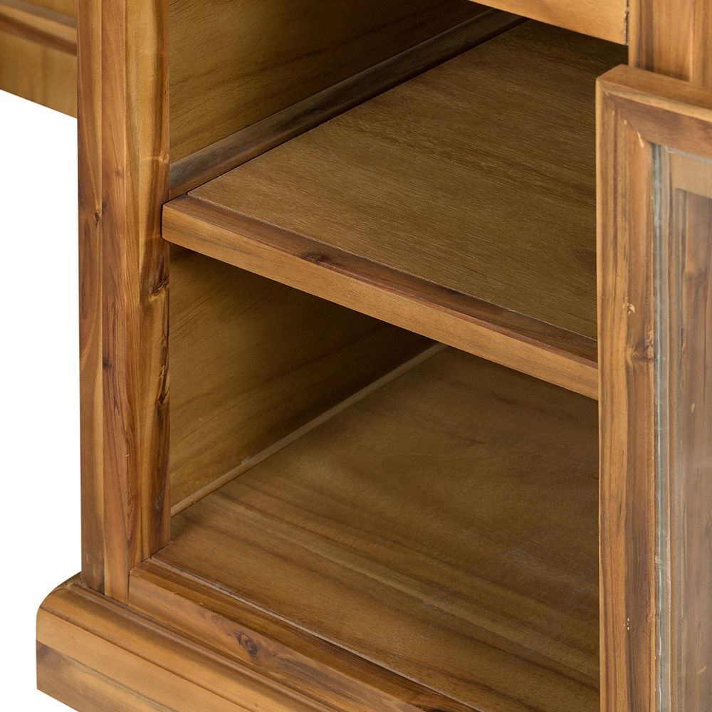 Desk Natural Wood - Brown