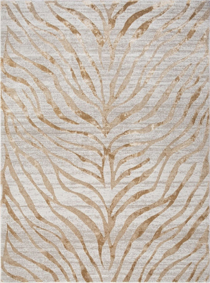 Elegance - 7'10" X 10'3" Area Rug - Gold