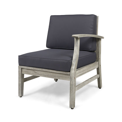 Perla - Right Armchair - Gray
