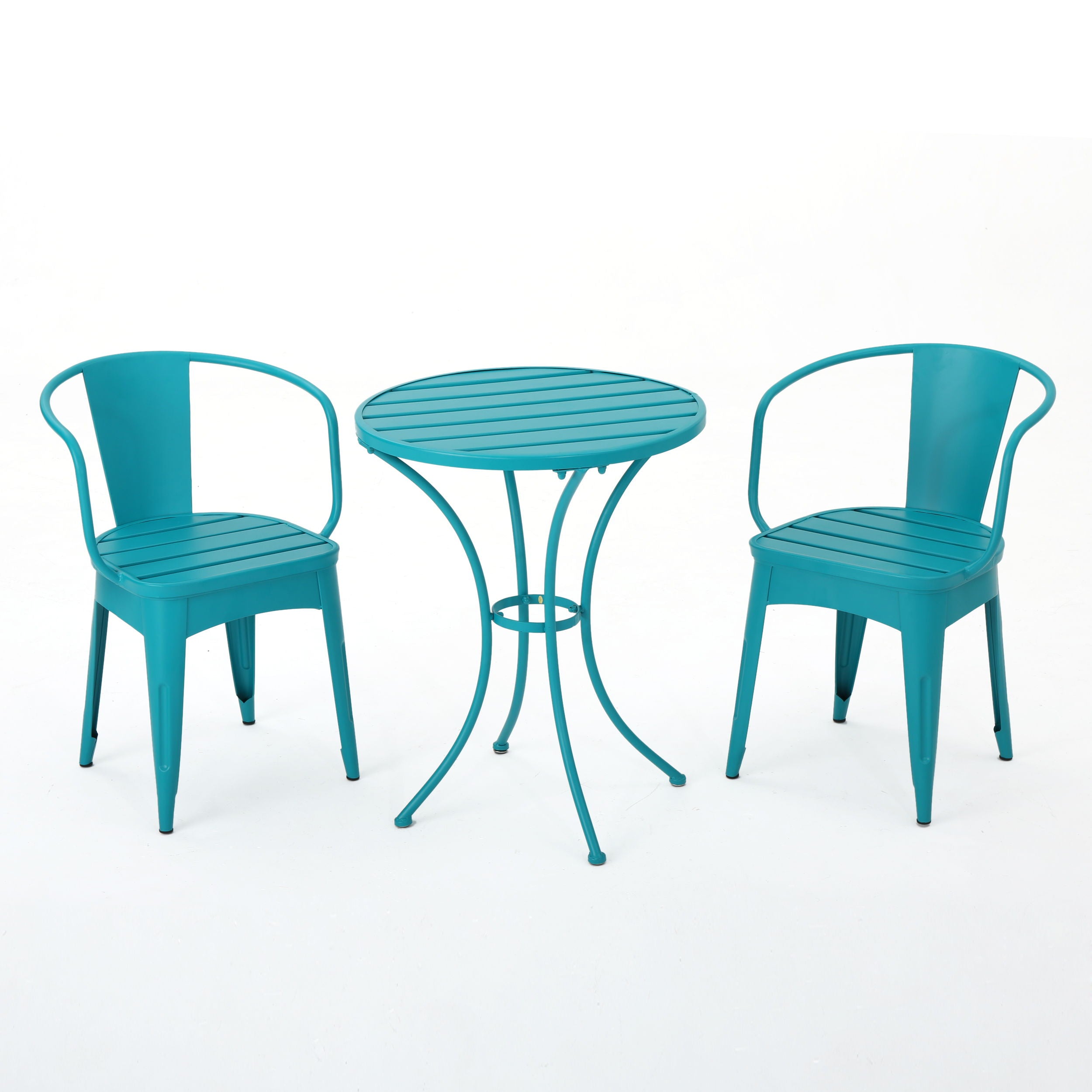 Colmar - 3 Piece Metal Set - Teal