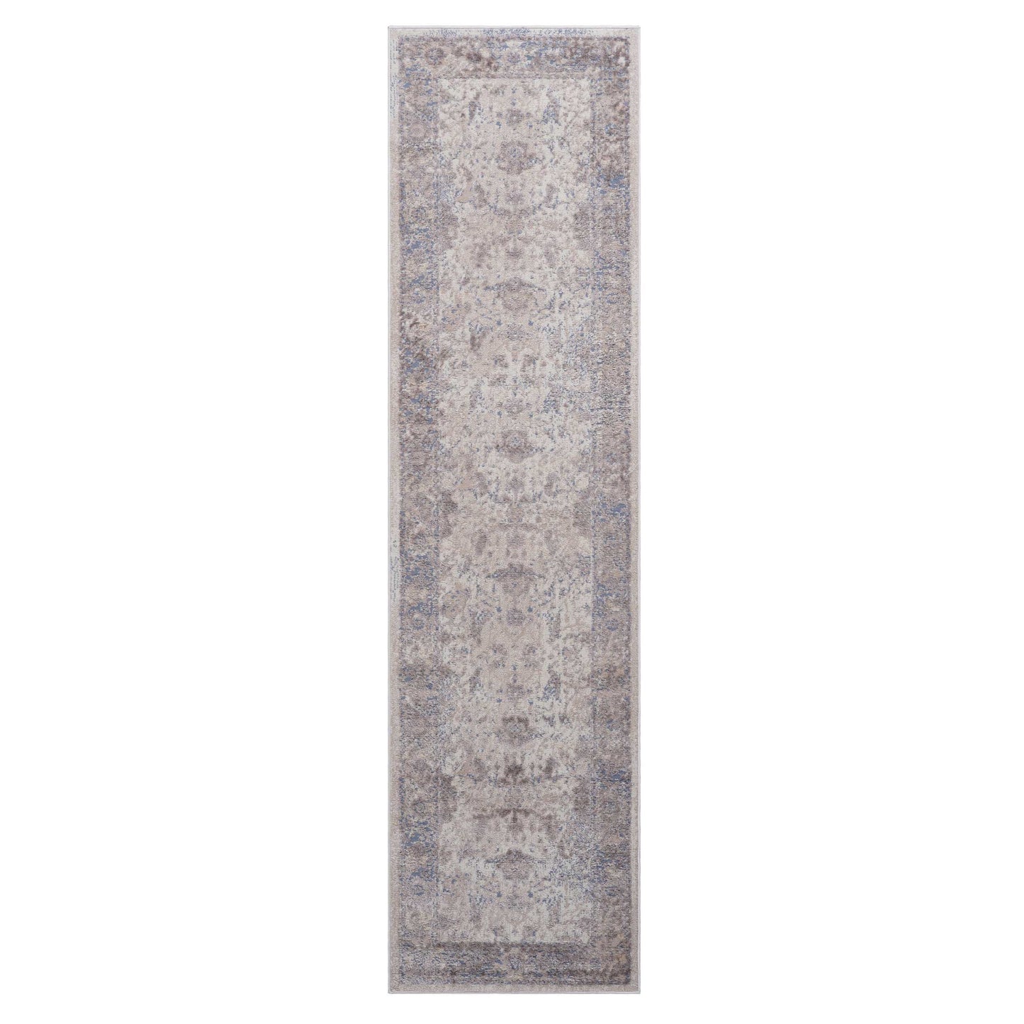 Payas - 2' X 8' Traditional Runner Rug - Brown / Beige