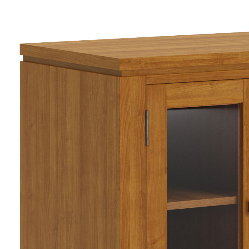 Cosmopolitan - Wide TV Media Stand - Light Golden Brown