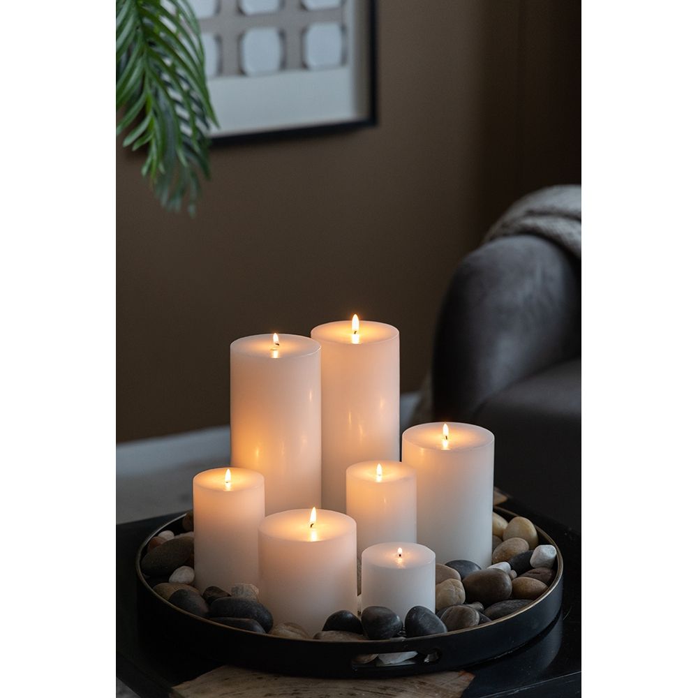 Unscented Soy Wax Candle (Set of 2) - White