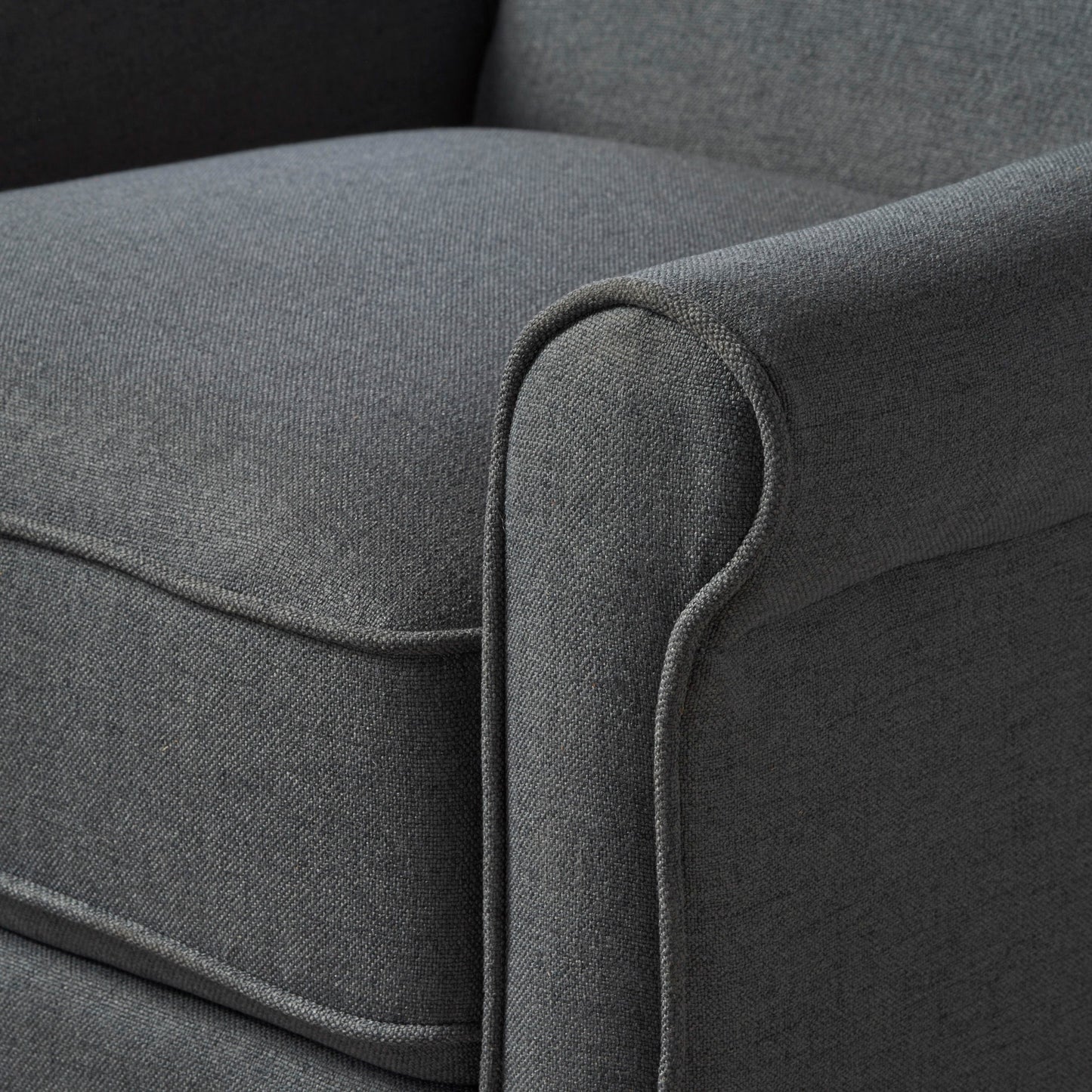 Manual Standard Recliner - Charcoal