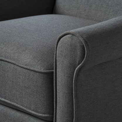 Manual Standard Recliner - Charcoal