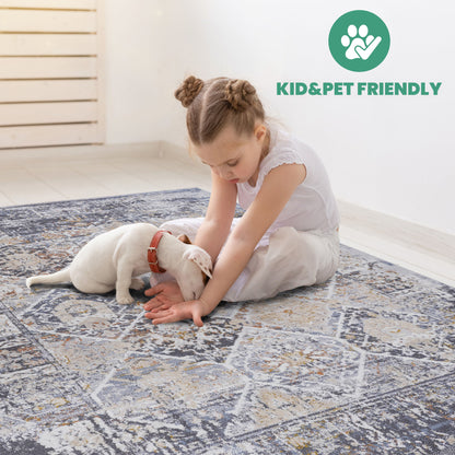 Payas - 8' X 10' Traditional Area Rug - Multi
