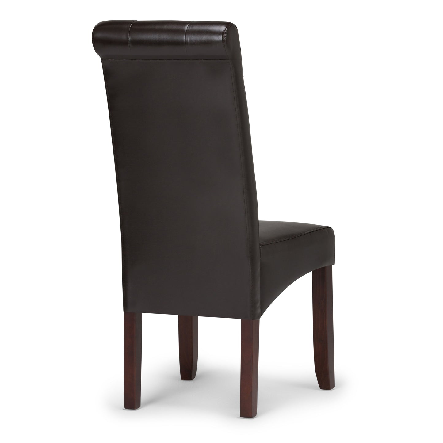 Cosmopolitan - Deluxe Tufted Parson Chair (Set of 2) - Tanners Brown