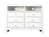 Marilla - Media Chest - White