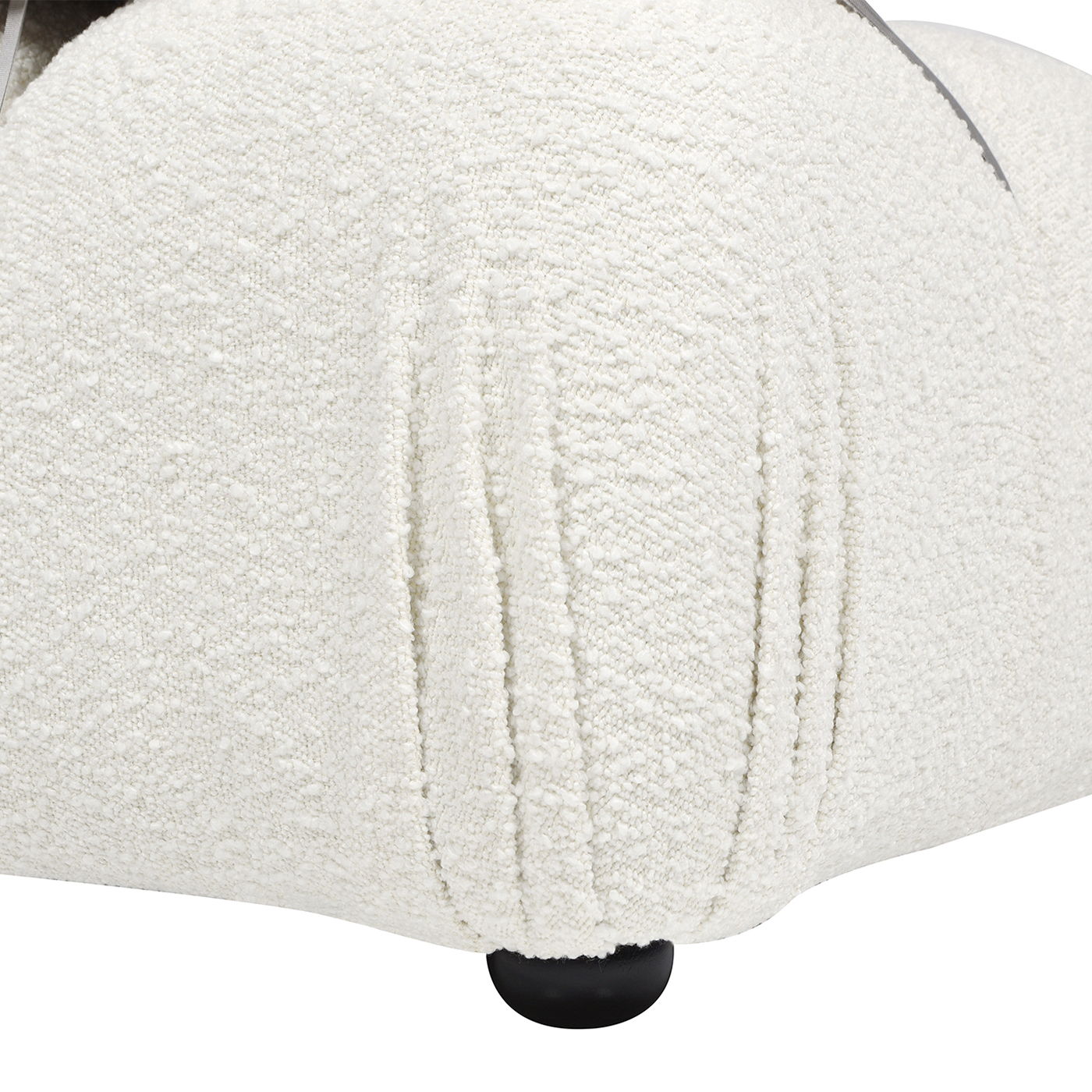 Marcel - Bubble Modular Modern Lounge Arm Chair - Ivory White