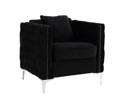 Bayberry - Sofa Loveseat Chair Living Room Set - Black
