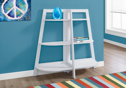Bookshelf, Bookcase, Etagere, 3 Tier, For Office, Contemporary & Modern - White
